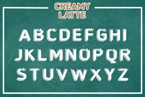 Creamy Latte Font - Preview 3