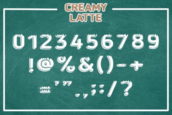 Creamy Latte Font - Preview 4