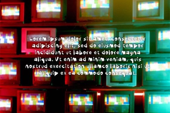 Cyber Triangle Font - Preview 1