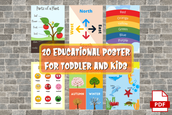 Educational Poster to Print for Children