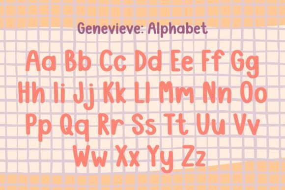 Genevieve Font - Preview 3