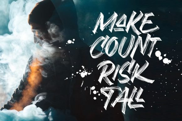 Grashrock Font PNG with transparent background - Preview 3