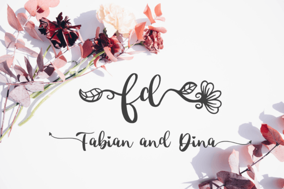 Hello Floral Font - Preview 5