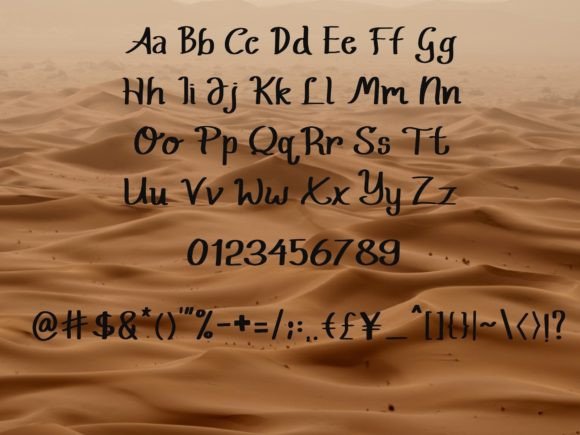 Little Mirai Font PNG with transparent background - Preview 1