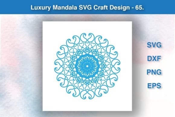 Luxury Mandala SVG Craft Design - 65