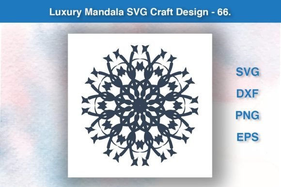 Luxury Mandala SVG Craft Design - 66