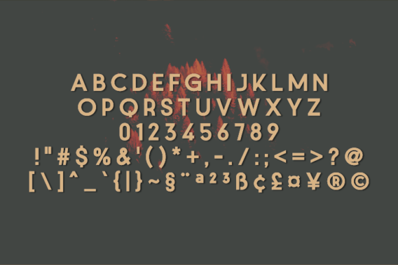 Rechole Font PNG with transparent background - Preview 1