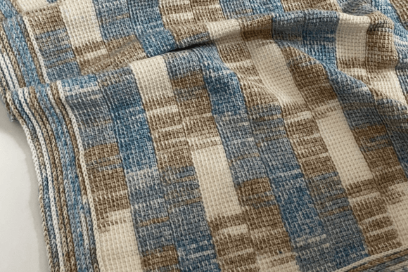 Tunisian Strips Crochet Blanket Pattern