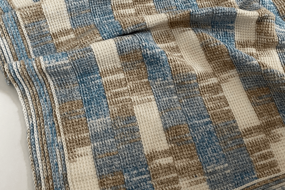 Tunisian Strips Crochet Blanket Pattern
