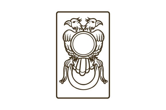 Ace of Coins, Denari, Line Art Games File creazione per il taglio Di Creative Fabrica Crafts