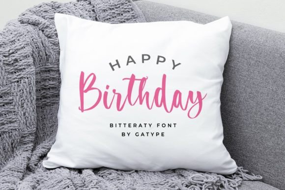 Bitteraty Font - Preview 3