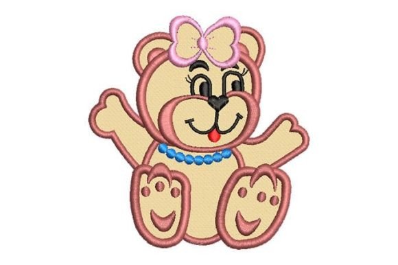Caring Bear with Applique
