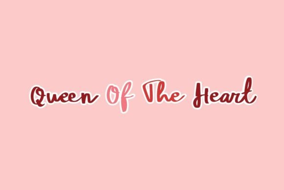 Cherry Dreamy Font PNG with transparent background - Preview 1