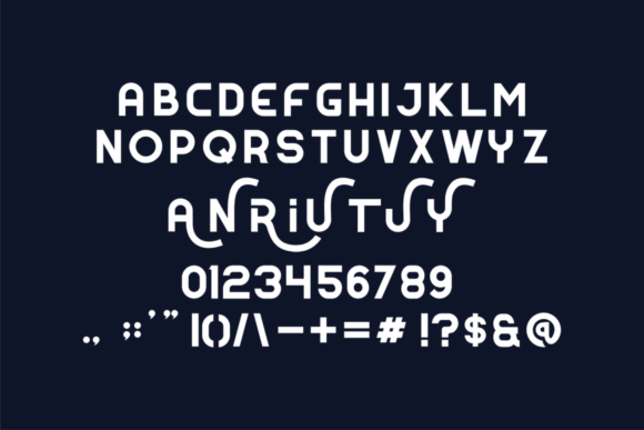 Deaturiner Font PNG with transparent background - Preview 2