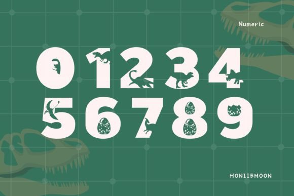Dinosaur Font - Preview 4