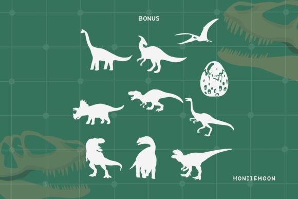 Dinosaur Font - Preview 6