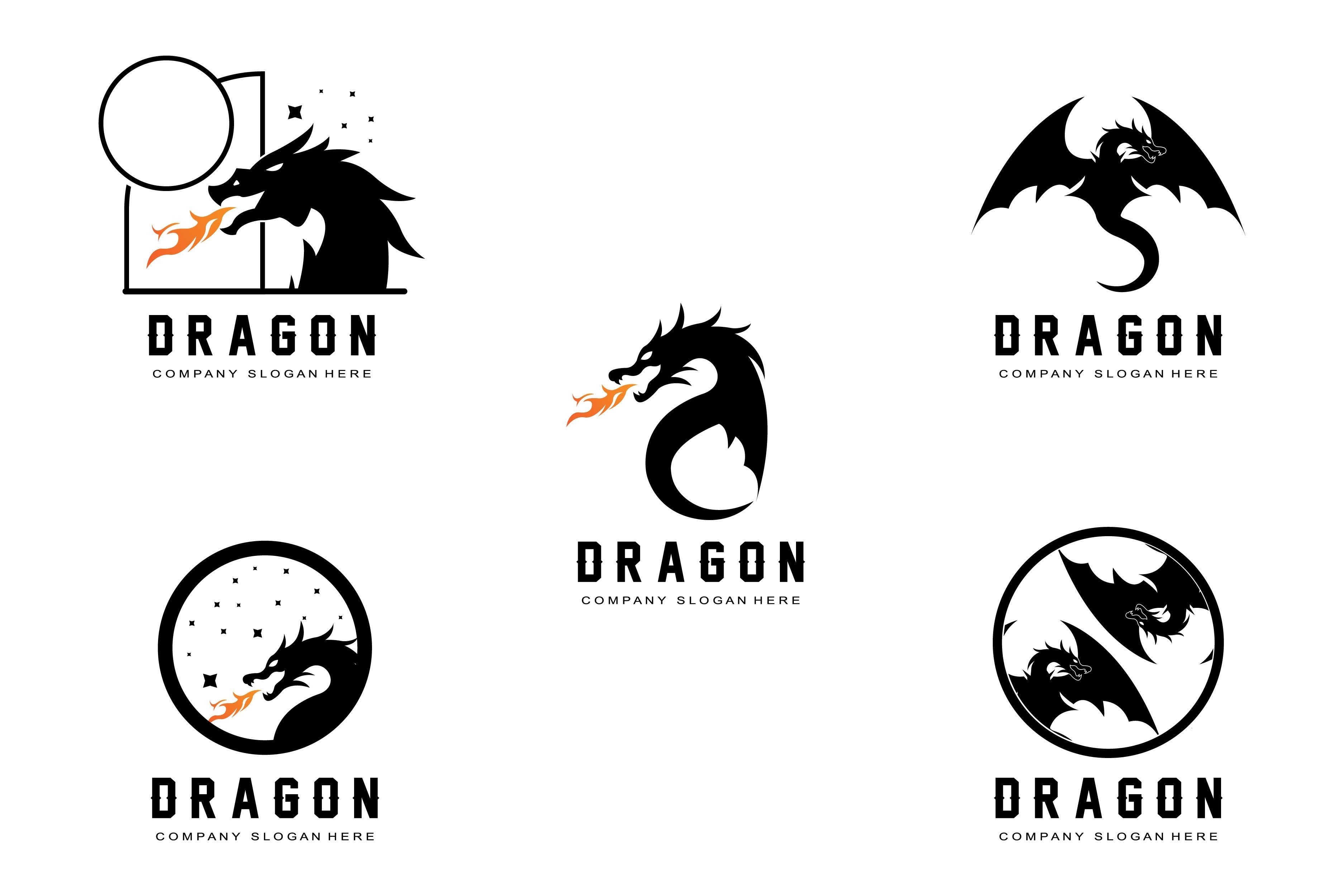 Dragon Logo Bundle Set