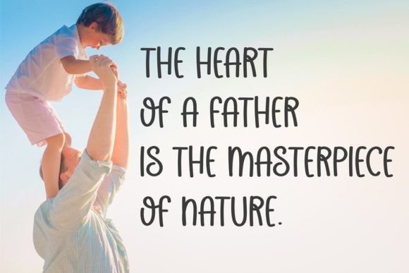 Happy Father's Day Font - Preview 2