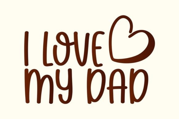 Happy Father's Day Font - Preview 5