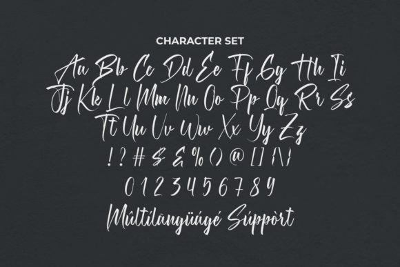Journey Begins Font PNG with transparent background - Preview 2