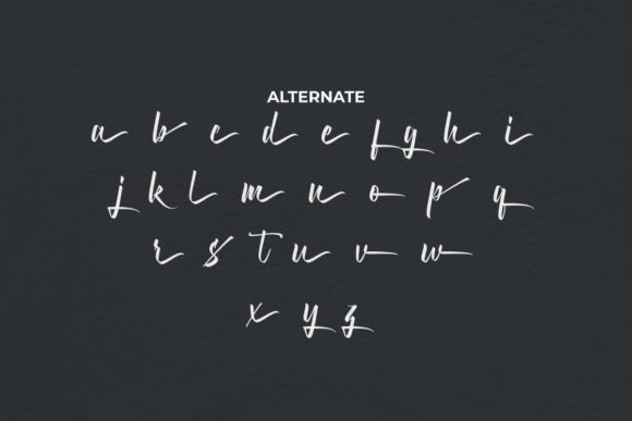 Journey Begins Font PNG with transparent background - Preview 6