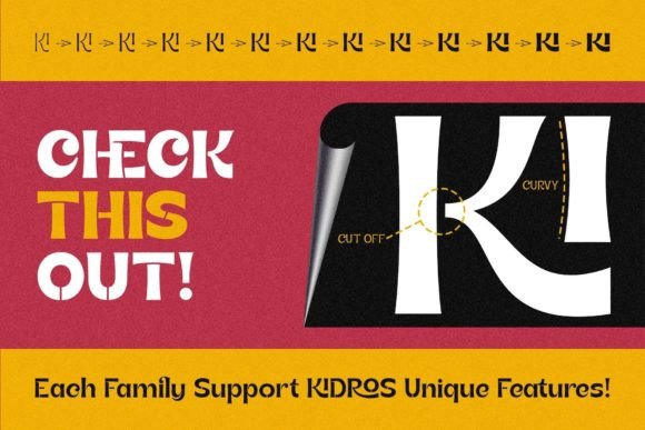 Kidros Font - Preview 4