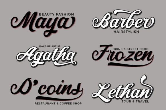 Loubotin Font PNG with transparent background - Preview 2