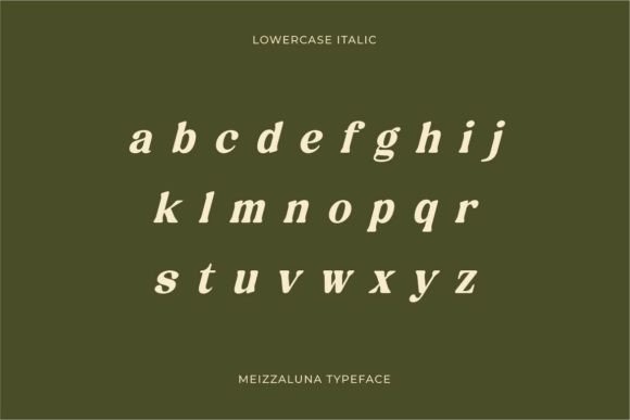 Meizzaluna Font PNG with transparent background - Preview 4