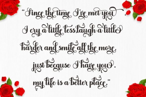 Melyndra Font PNG with transparent background - Preview 2