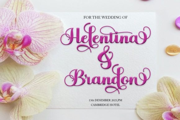 Melyndra Font PNG with transparent background - Preview 3