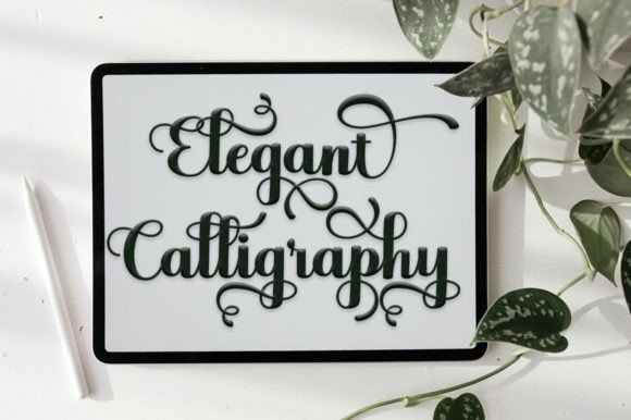 Melyndra Font PNG with transparent background - Preview 4