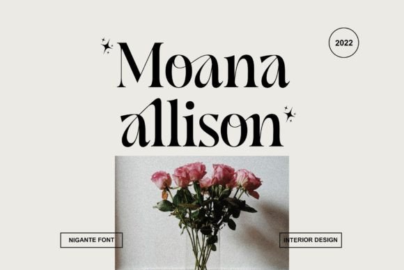 Nigante Font PNG with transparent background - Preview 2