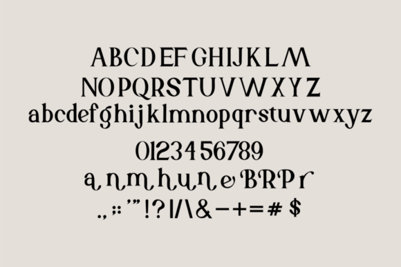 Qronoe Bogoa Font PNG with transparent background - Preview 2