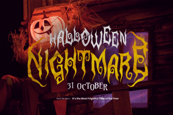 Ranzombie Font PNG with transparent background - Preview 1
