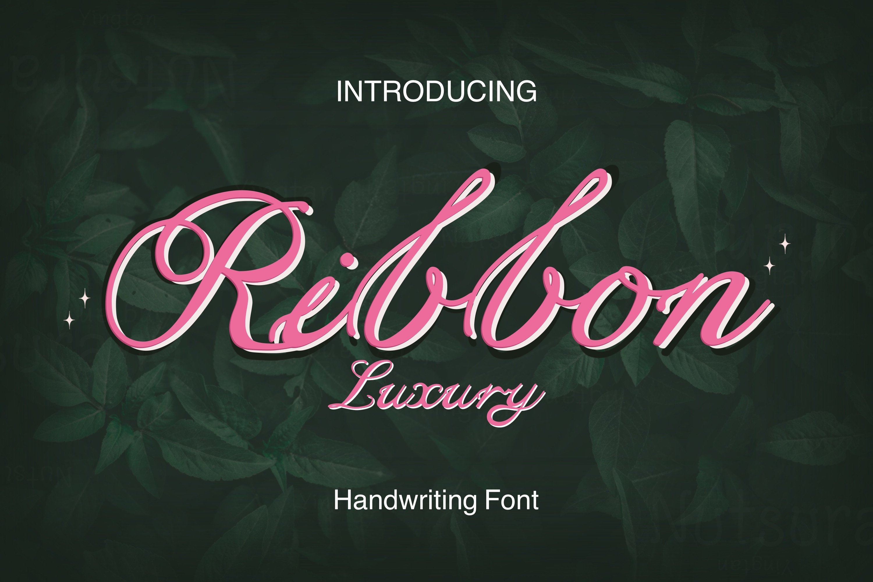 Ribbon Luxury Font by N Nakorn Creative preview