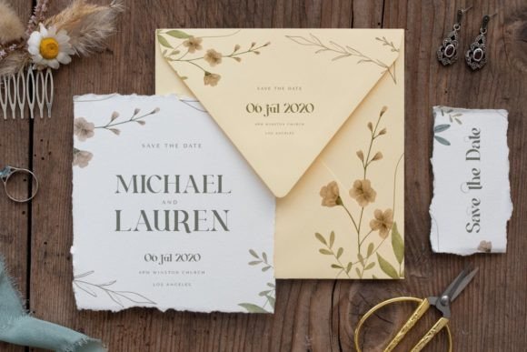 Romantic Quick Font PNG with transparent background - Preview 3