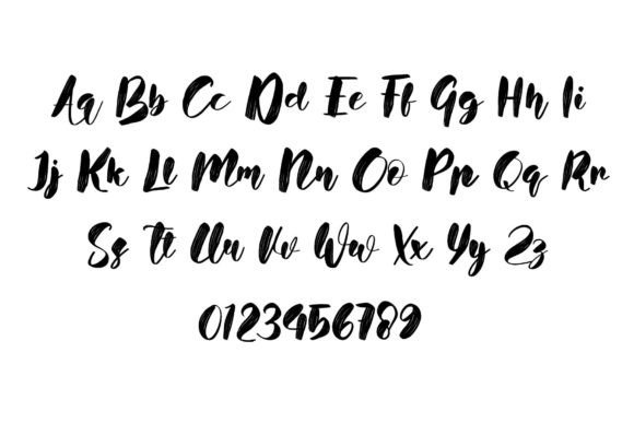 Girls Font PNG with transparent background - Preview 4