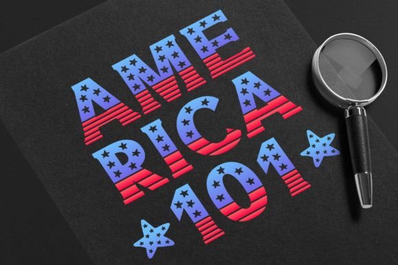 America Font - Preview 3