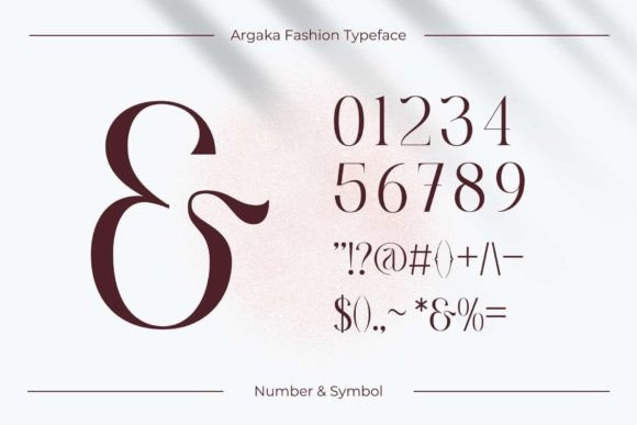 Argaka Fashion Font - Preview 4