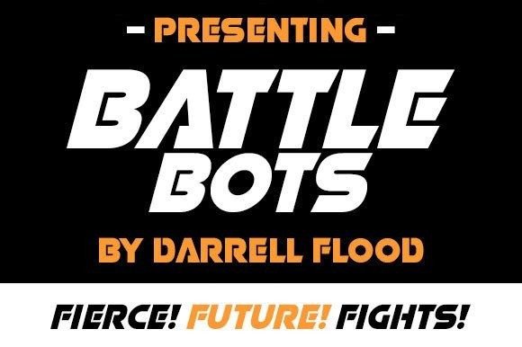 Battle Bots Font - Preview 1