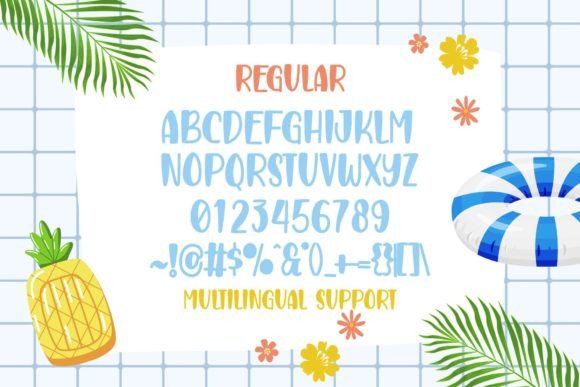 Beach Crush Font - Preview 4