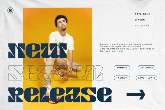 Biudazp Font - Preview 1