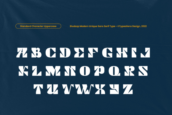 Biudazp Font - Preview 5