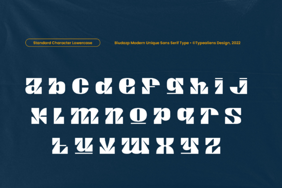 Biudazp Font - Preview 6