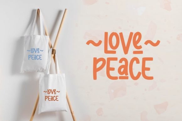 Cheerful Peach Font - Preview 5