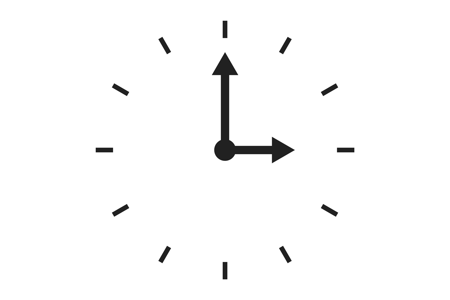 Clock Face Icon. Time Symbol. Circle Tim Graphic by ladadikart ...