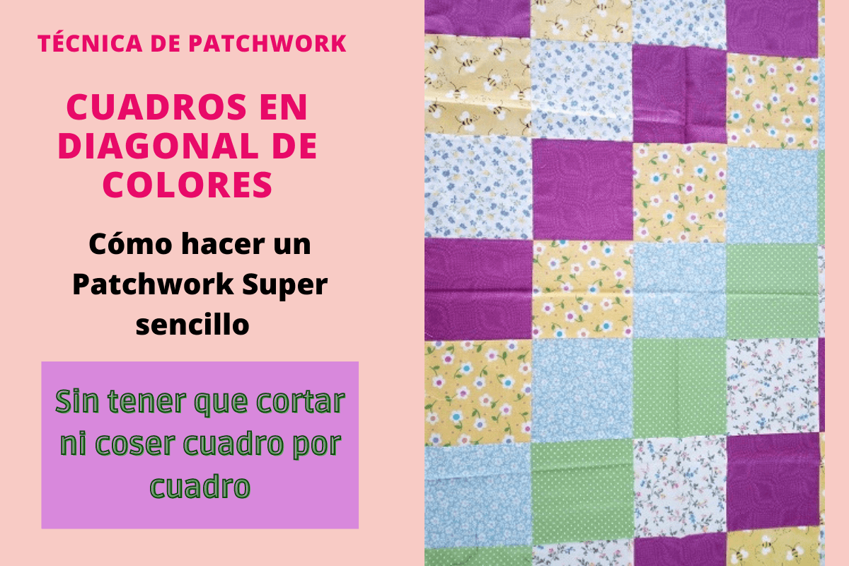 Diagonal Checkered Patchwork