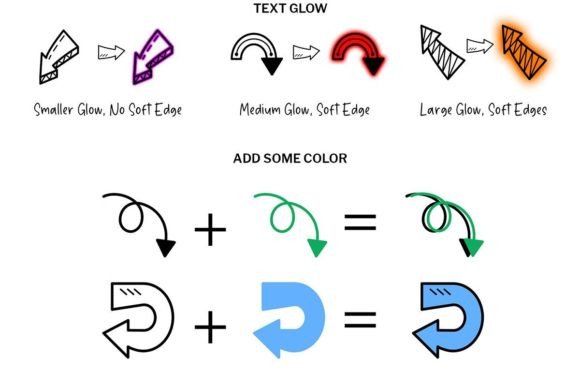 Doodle Arrows Font - Preview 3