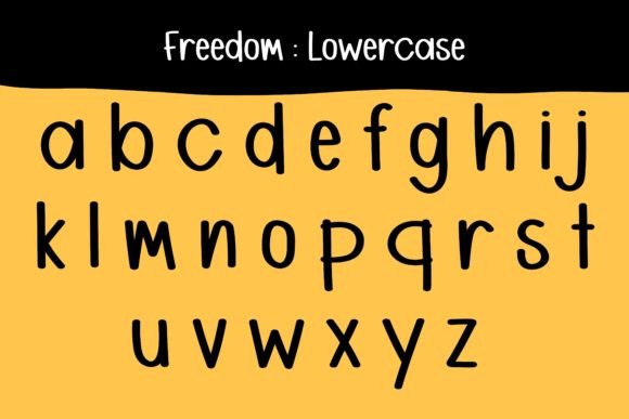 Freedom Font - Preview 4