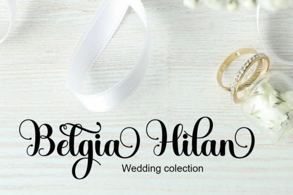 Higelia Font PNG with transparent background - Preview 2